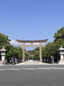 橿原神宮の第一の鳥居