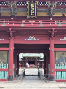 根津神社 楼門