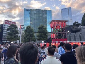 山王祭　盆踊り
