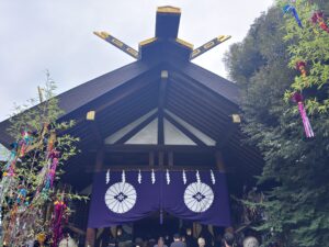 東京大神宮の拝殿