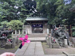 根津神社境内にある駒込稲荷神社