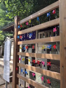 根津神社、風車祭り