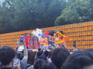 みたま祭りで東京ねぶた連合会が迫力満点