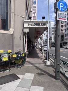 かっぱ橋道具街の通りの様子
