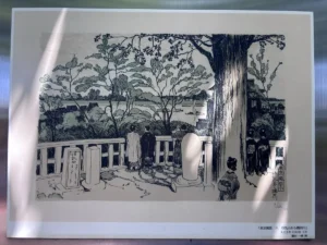 1916年に描かれた東京風景
