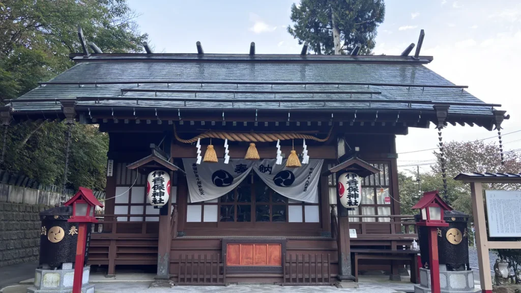 伊香保神社の拝殿
